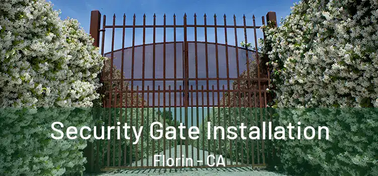 Security Gate Installation Florin - CA